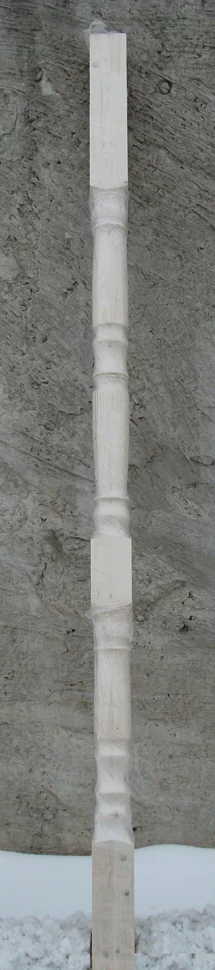 Колонна точеная 2.5м (100*100мм) Яблоко №16 (сорт В)