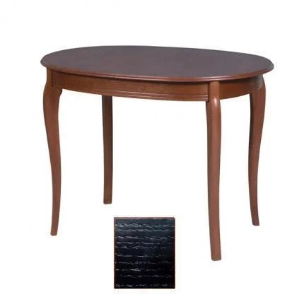 Стол обеденный "Ларго М" овальный 1020(1320)х750х760 тон Венге бук