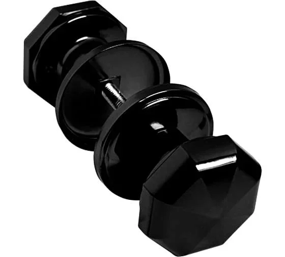 Ручка-кнопка PALIDORE RV-01 BLACK, черный
