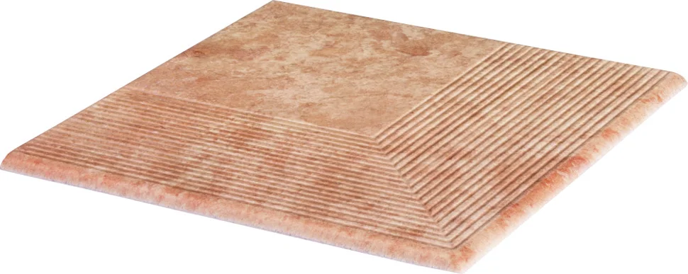 Клинкер Paradyz Ilario Beige Stopnica Narozna Ступень угловая 30х30