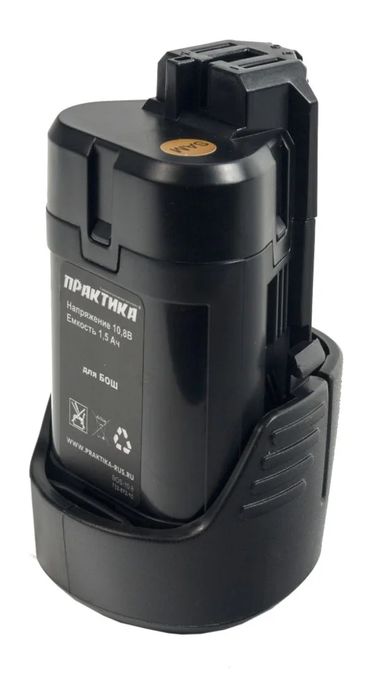Аккумулятор BOSCH ПРАКТИКА 10.8В, 1.5Ач, Li-Ion, коробка