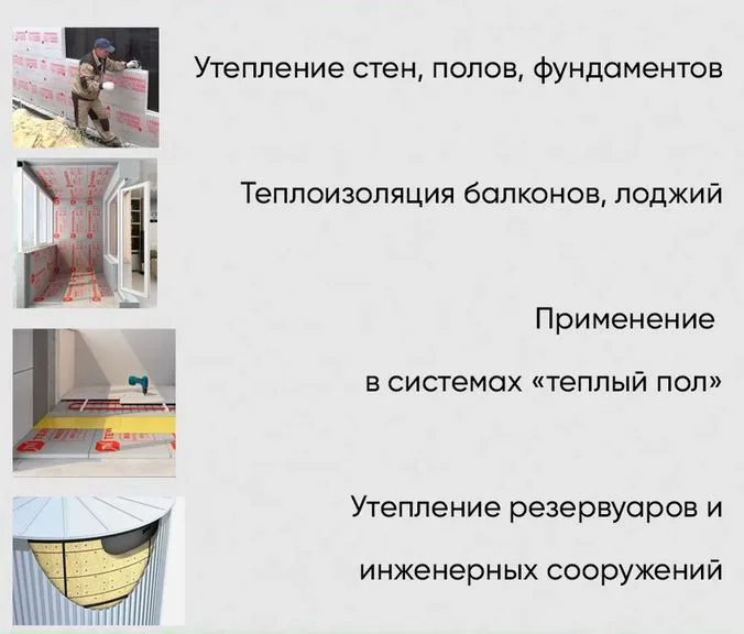 Утеплитель экструдированный Технониколь XPS ИЗОБОКС (100 кПа) 20*600*1200мм в уп. 20 плит 0,2883 м3 – 14,4 кв.м. (Рязань)