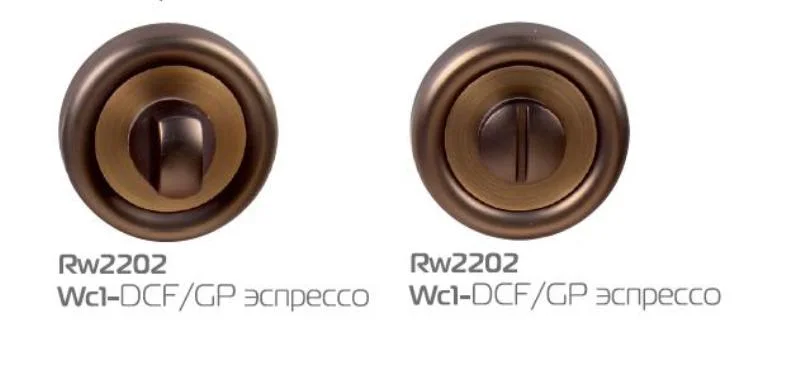 Фиксатор круглый HANDLE DESIGN WC-CLASSIC RW2202 DCF/CF эспрессо