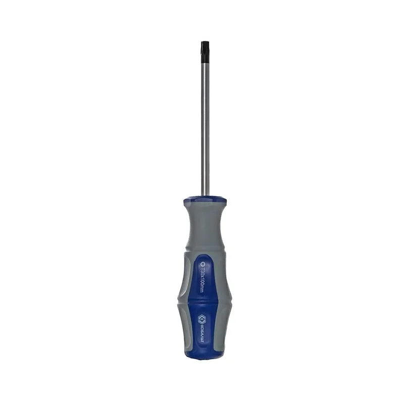 Отвертка Torx Tamper-30 х 100 мм, КОБАЛЬТ, Ultra Grip, CR-V, двухкомпонентная рукоятка подвес