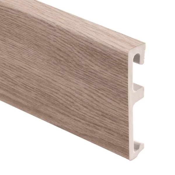 Плинтус SALAG ALPHA Chateau 80мм ПВХ гибкий 2,4 м