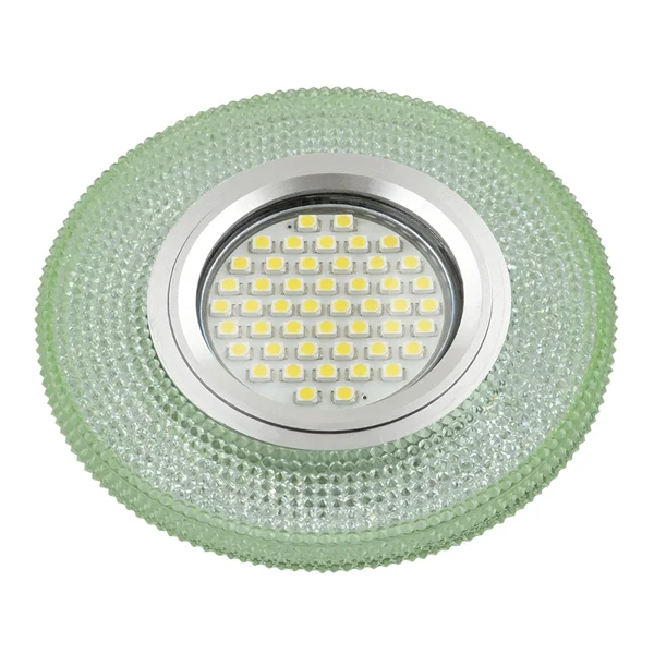 Светильник точечный Uniel/Fametto "Luciole" DLS-L142 GU5.3 GLASSY/GREEN