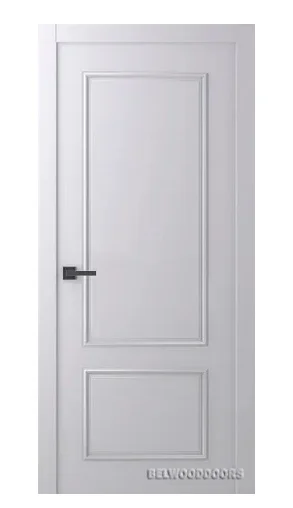 Дверь BELWOODDOORS "Ламира 2" глухая 80 (21-9) smart core эмаль светло - серый