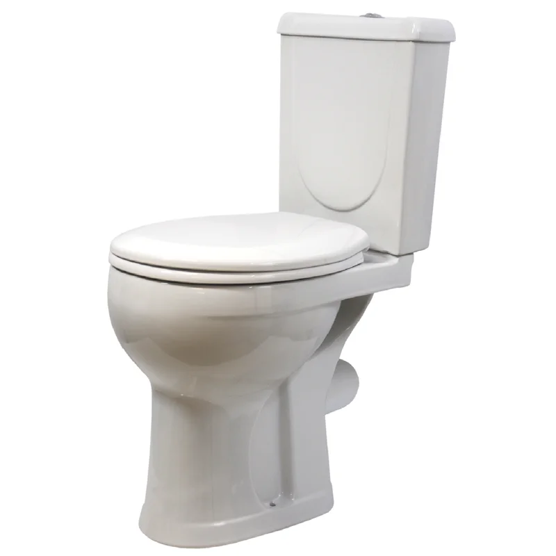 Унитаз-компакт Ст.ОСКОЛ ИРИДА белый нижняя подводка, горизонтальный выпуск, Комбо