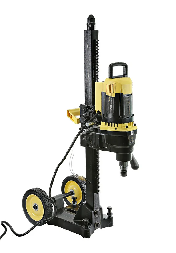 Станок сверлильный алмазный Hanskonner PLATINUM, 3950Вт, 260мм. 600об/мин, дисплей, защ муфта