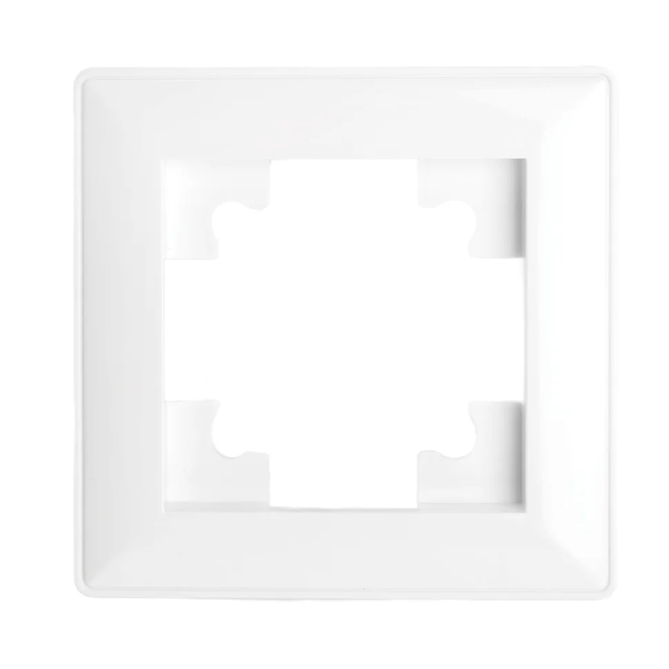 Рамка одноместная STEKKER Катрин, белый (PFR00-7001-01)