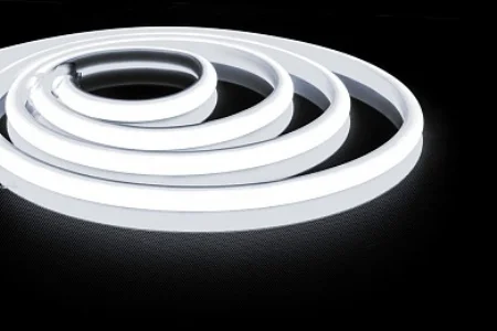 Лента светодиодная 5m 14,4W неоновая, 6500К холодный белый IP68 12V, Feron LS651/ 180SMD(2835)