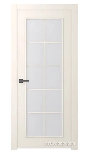 Дверь BELWOODDOORS "Ламира 1" стекло Мателюкс белый 70 (21-8) smart core эмаль жемчуг