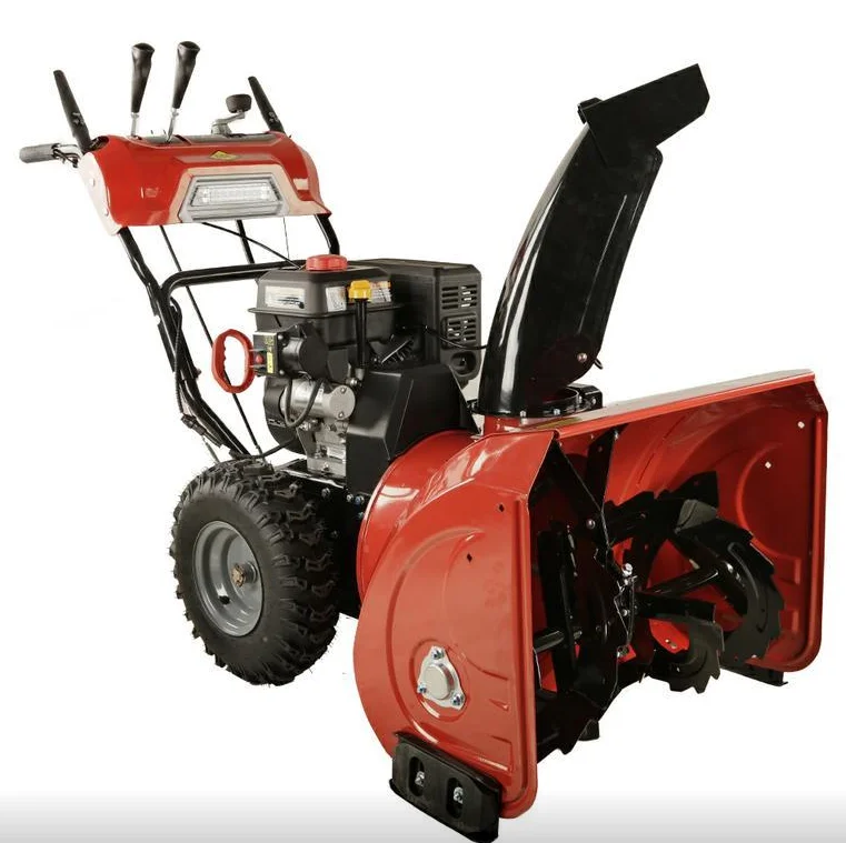 Снегоуборщик ST1176LE (двиг-ль Loncin "SnowEngine" 13 л.с, 30", 6 вперёд/2 назад, 16" колёса, эл. старт, LED фара, управление выбросом на панели), DDE