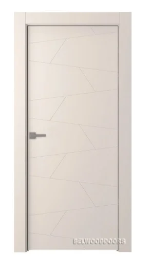 Дверь BELWOODDOORS "Svea" глухая 60 (21-7) smart core эмаль жемчуг