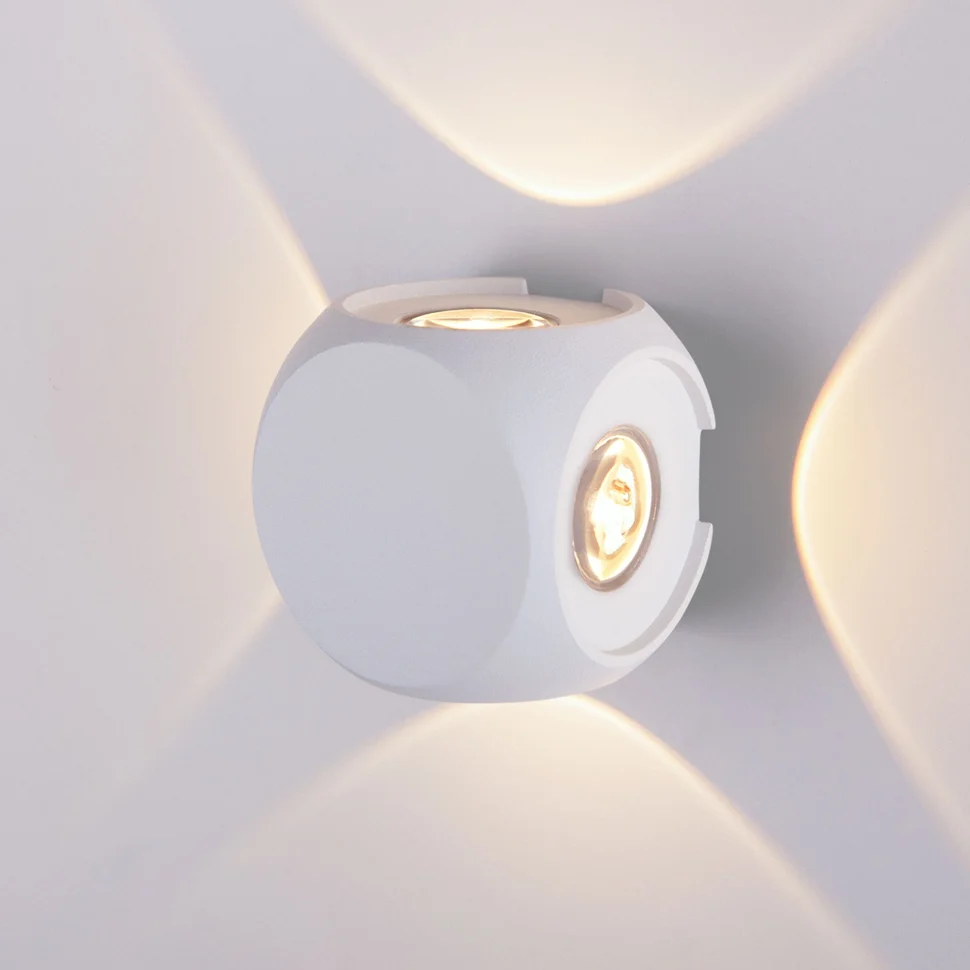 Светильник подсветка для зданий Elektrostandard CUBE 1504 TECHNO LED белый