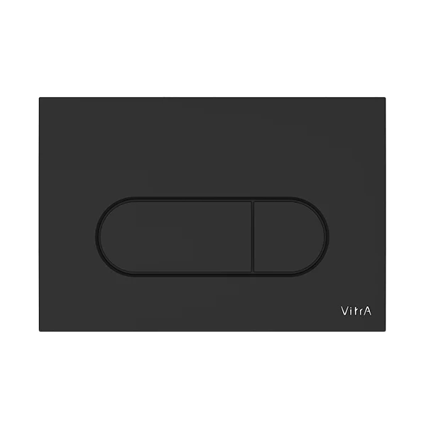 Клавиша смывная VITRA Root Round 740-2211 для инсталляции 740-XXXX, черная матовая