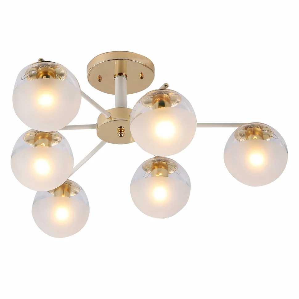 Люстра 13105/6GD+WT WT+CL