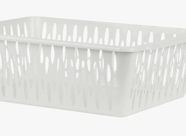 Корзинка для хранения Keeplex Light L 38х27,5х12см белое облако