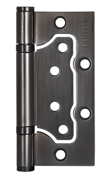 Петля накладная "БАБОЧКА" PUNTO 200-2B 100x2,5 GR графит (2шт.)