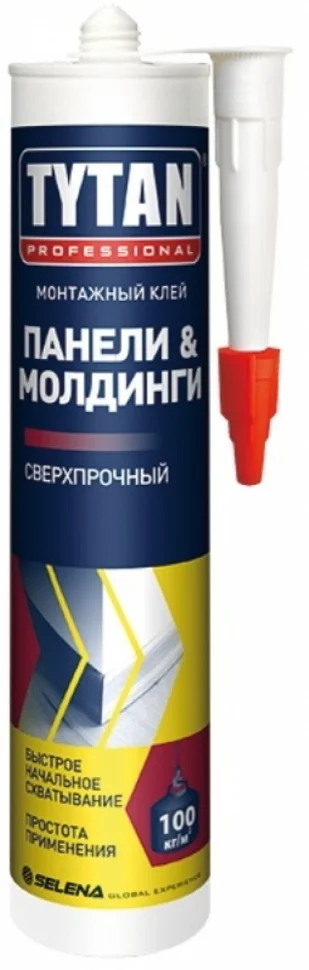 Клей монтажный Панели & Молдинги бежевый на основе синтетического каучука TYTAN Professional 310г