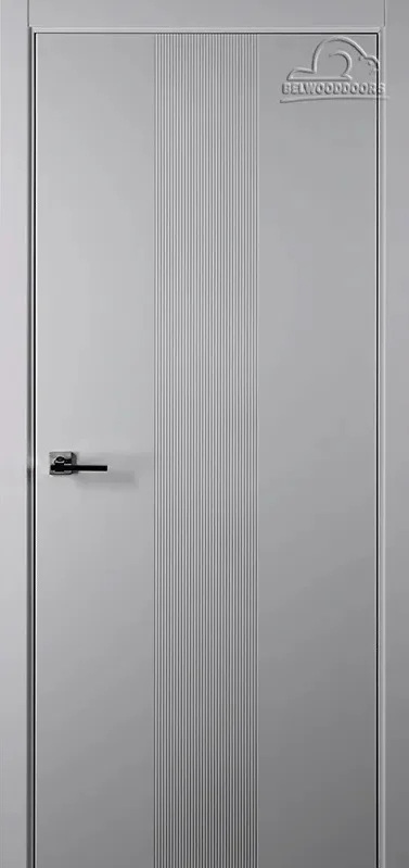 Дверь BELWOODDOORS "Ивент 1" глухая 90 (21-10) smart core эмаль светло - серый