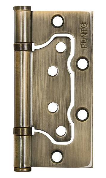 Петля накладная "БАБОЧКА" PUNTO 200-2B 100x2,5 AB бронза (2шт.)