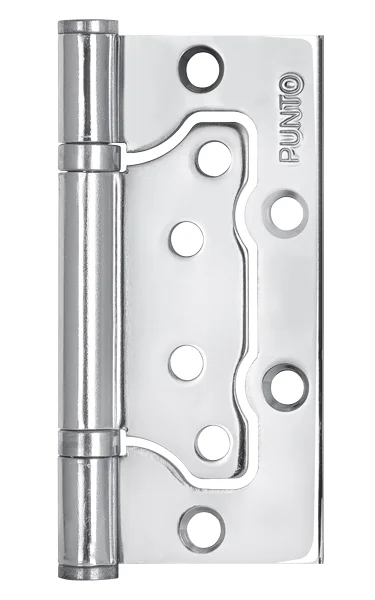 Петля накладная "БАБОЧКА" PUNTO 200-2B 100x2,5 CP хром (2шт.)