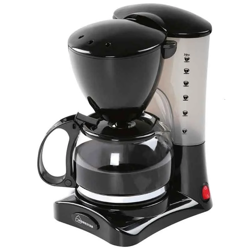Кофеварка HOMESTAR HS-2021 550Вт, 0,6л, черная