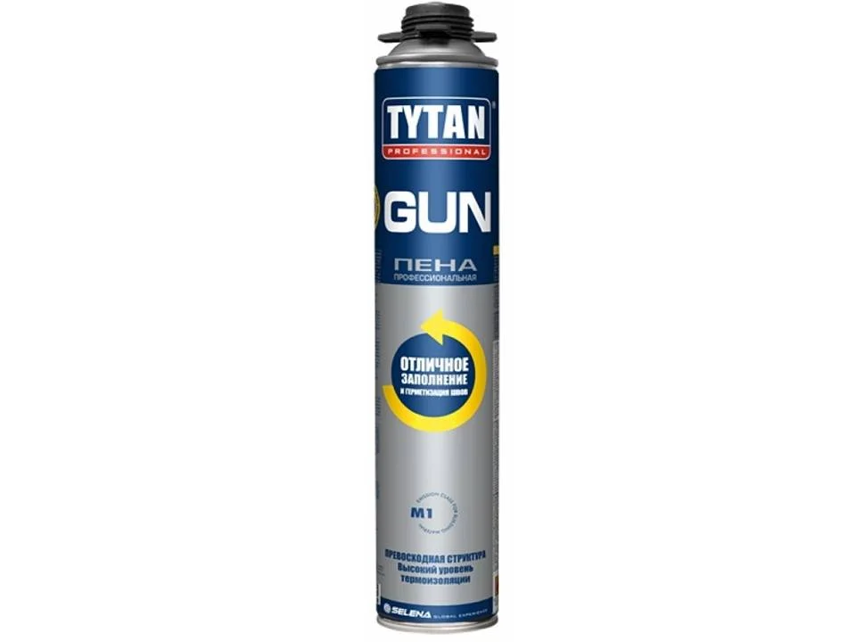Пена монтажная профессиональная TYTAN Professional GUN 750 мл