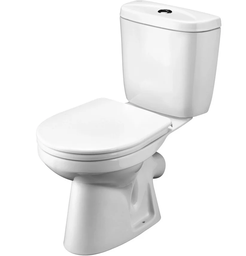 Унитаз-компакт SANTEK Анимо косой выпуск, 1 режим, сиденье ПП