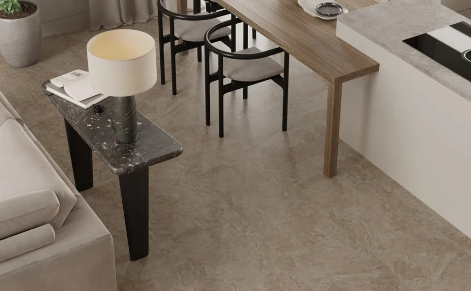 Плитка виниловая CERAMO VINILAM XXL STONE GLUE клеевая Аравийский Камень 81222, 480*950*2,5мм , 43 класс
