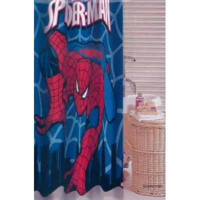 Штора для ванной ZALEL фотопринт полиэстер, 180*200см Spiderman Disney
