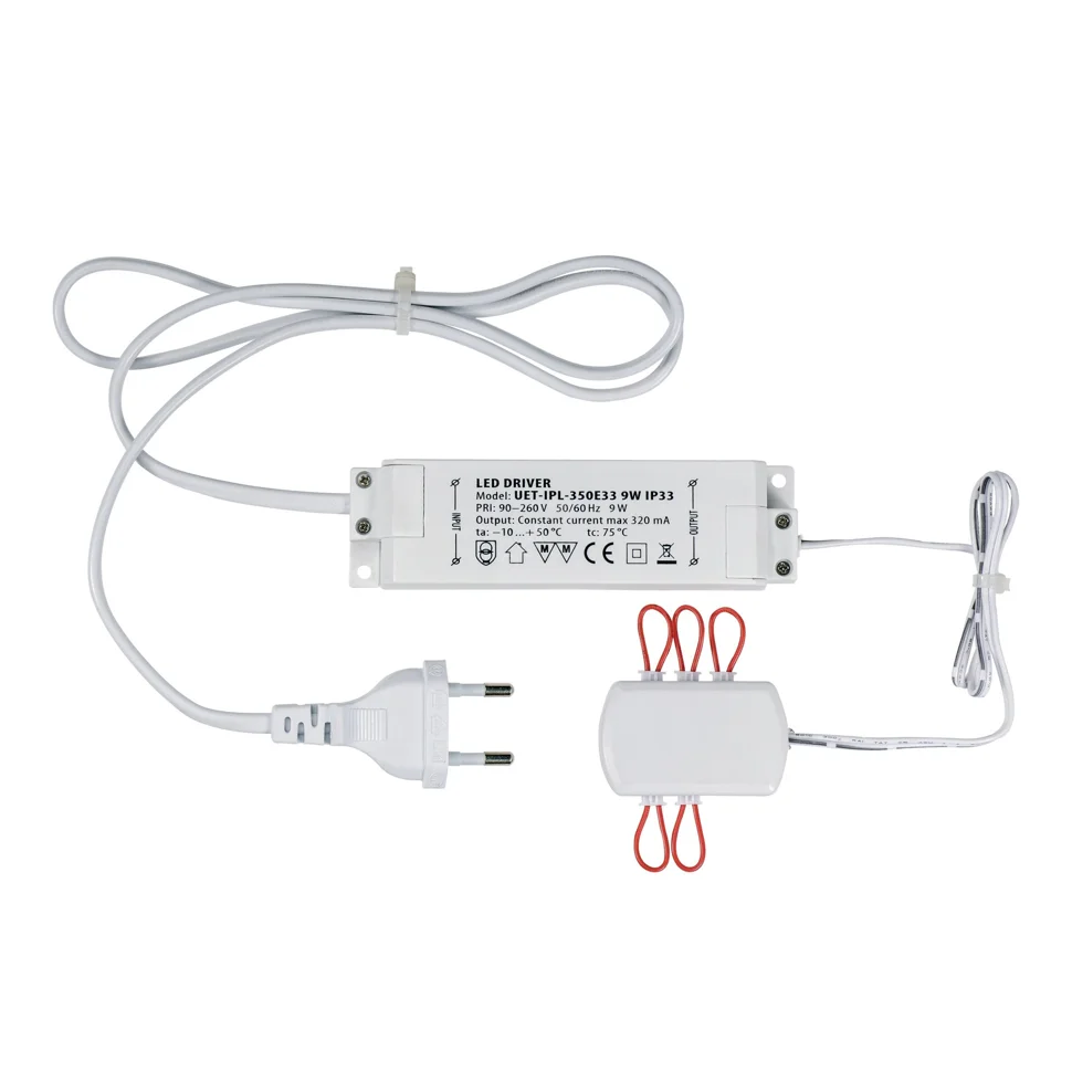 Блок питания 36 Вт, 12В, IP33, 6 выходов, Uniel UET-IPL-350E33