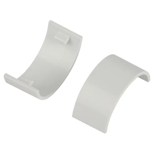 Соединитель ЭРА C-KK-20-12-FW на стык для полукруглого кабель-канала белый 20х12мм (2шт)