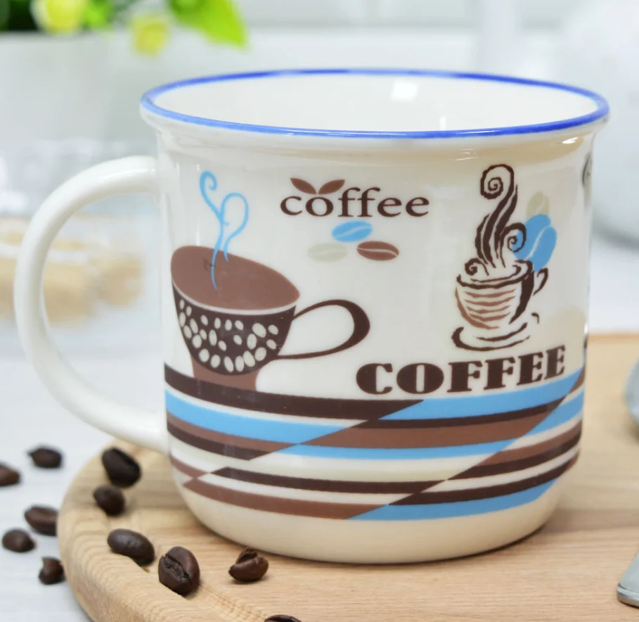 Кружка Rainbow WWCOF-1 фарф 390мл цилиндр Coffee 1