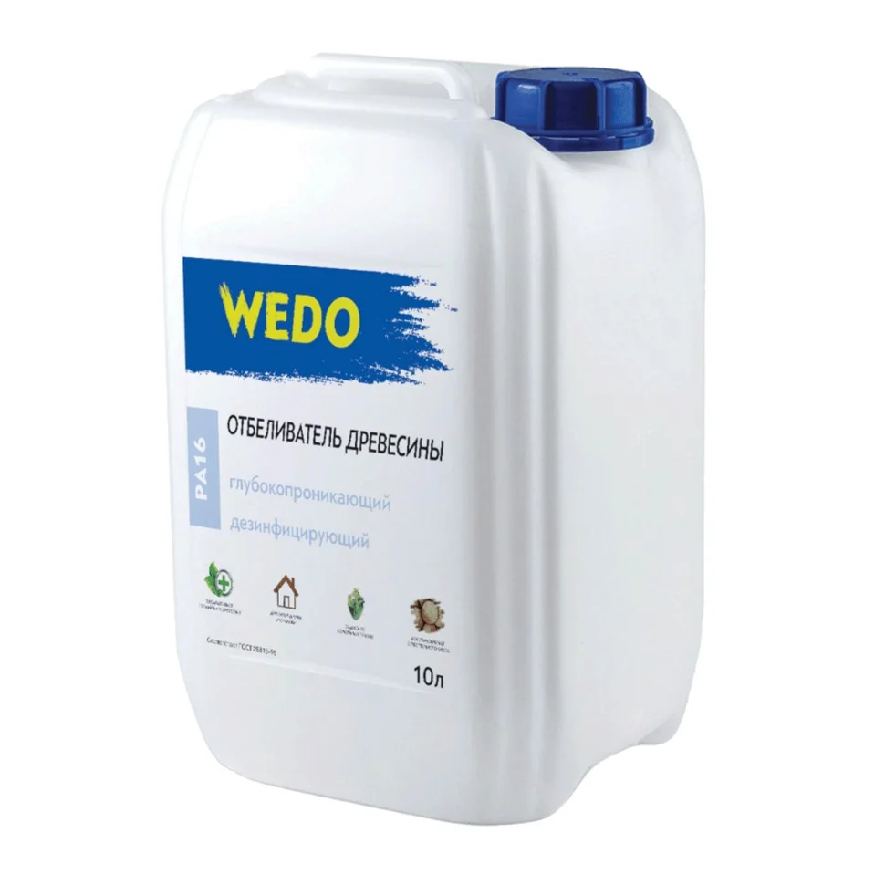 Отбеливатель древесины WEDO PA 16 10л