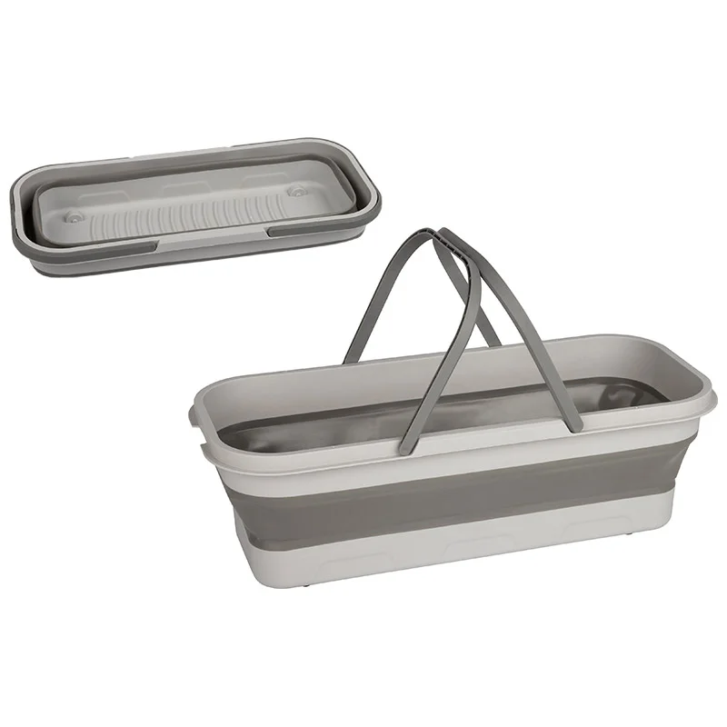 Ведро складное, прямоугольное, с колесами,13 л RFB-9