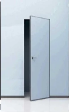 Дверь PROFILO PORTE P-0 Invisible кромка ABS под покраску/врезка под 2 петли и замок 800*2000