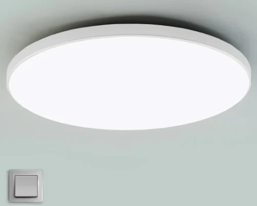 Светильник управляемый светодиодный MOON 50W R-ON/OFF-380x65-WHITE/WHITE-220-IP44