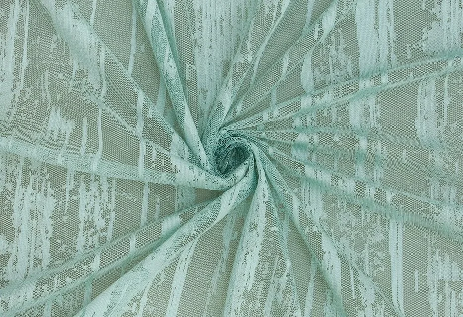 Тюль "Дождь" мятный 300*260см
