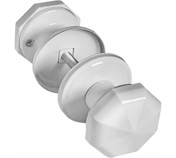 Ручка-кнопка PALIDORE RV-01 white, белый