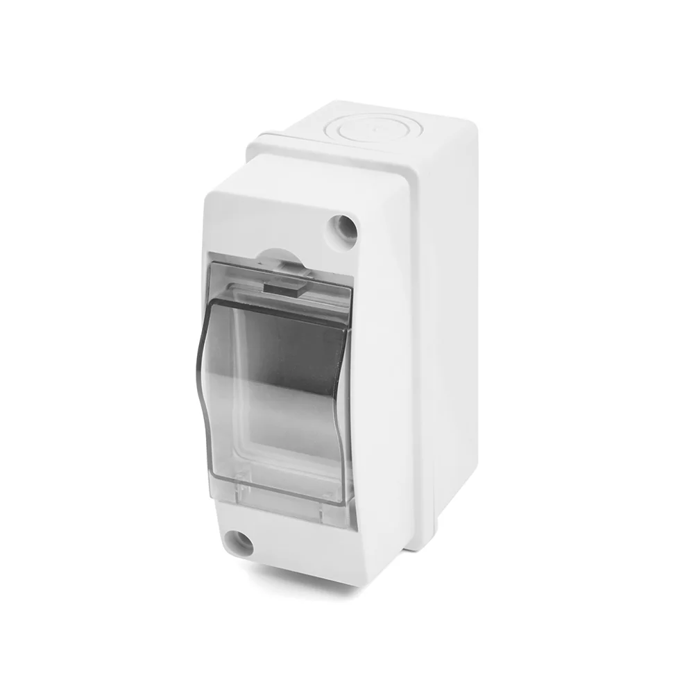 Бокс настенный 2 модуля, пластик, IP65 STEKKER EBX50-1/02-65