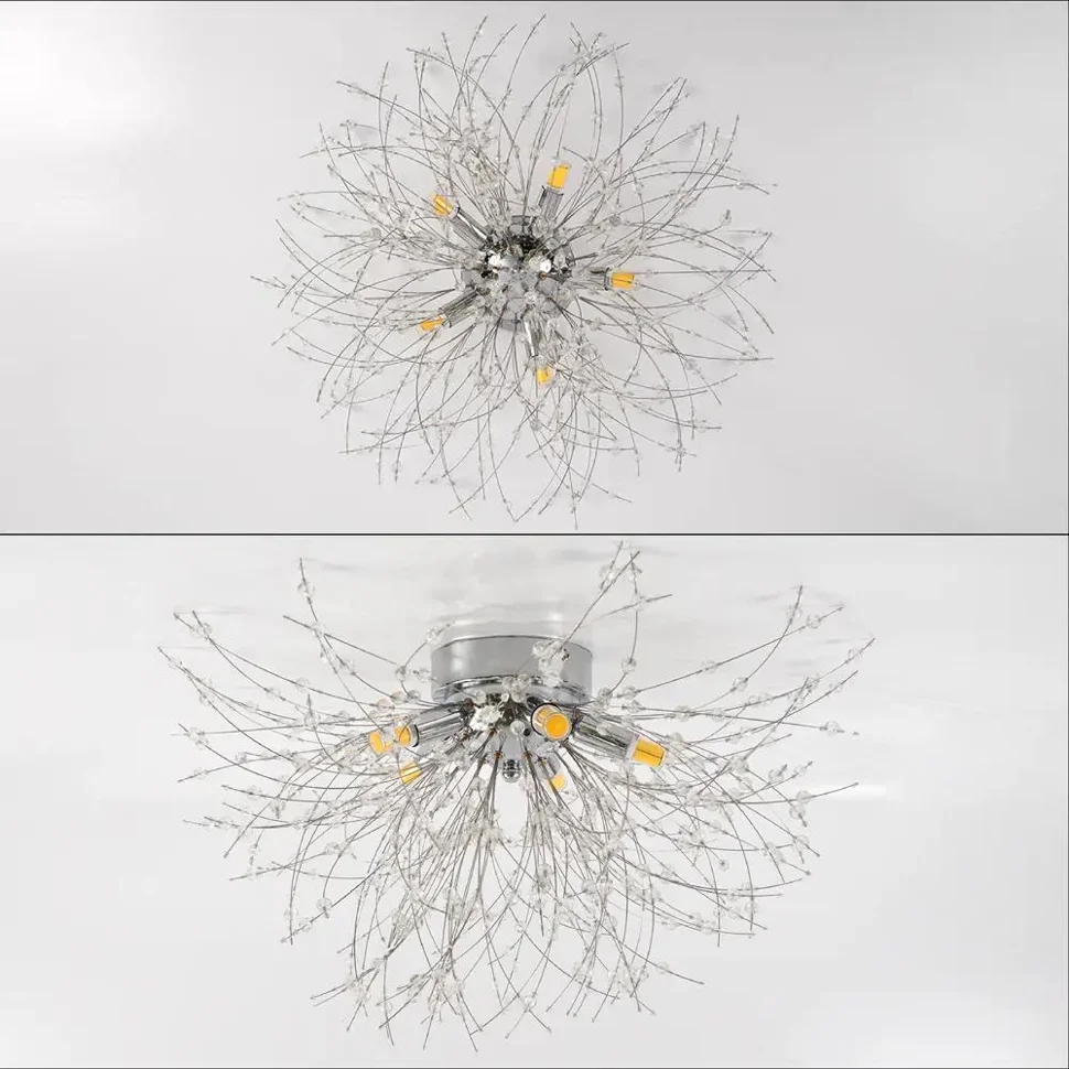 Люстра NOVELLA C 5XG9 R-500X280-CHROME/CRYSTAL-220-IP20