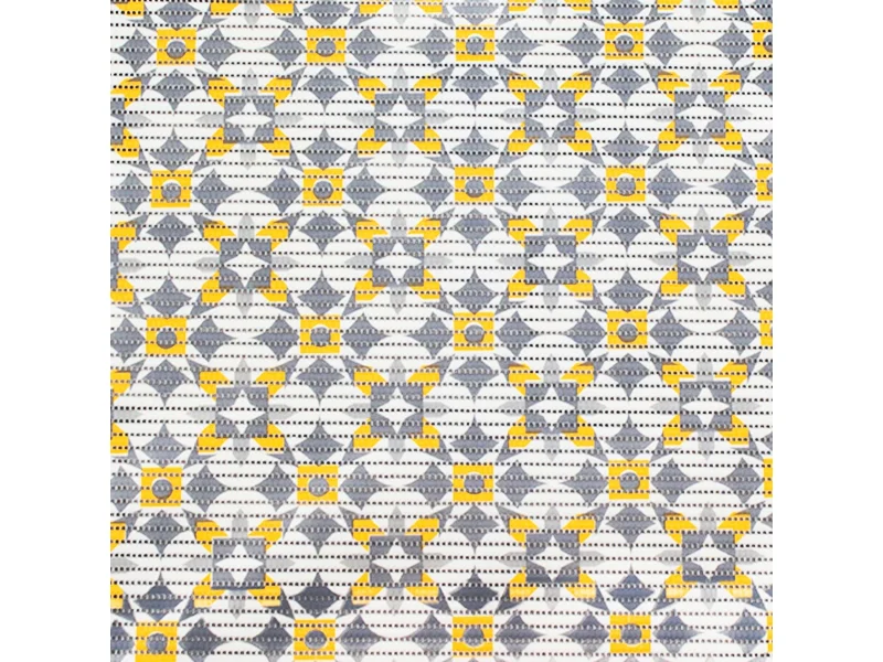 Коврик из вспененного ПВХ "ПРЕОБРАЖЕНИЕ" 0,65х15м 215PT-yellow-grey