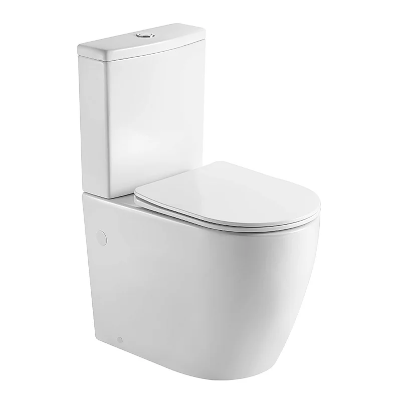 Унитаз-компакт Azario LUMA TORNADO FLUSHING 364х600х830 безободковый, слив "Скрытое Торнадо", с быстросъемным сиденьем микролифт (AZ-1253ST)