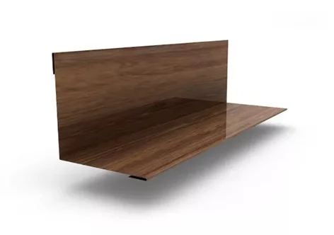 Планка угла внутреннего сложного Ecosteel Textur ** для М/сайдинга МП 75*75*3м.п.