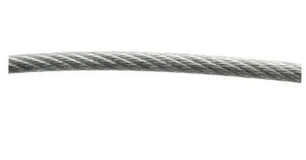 Трос стальной оцинкованный DIN 3055 D5,0мм ( 250 м)