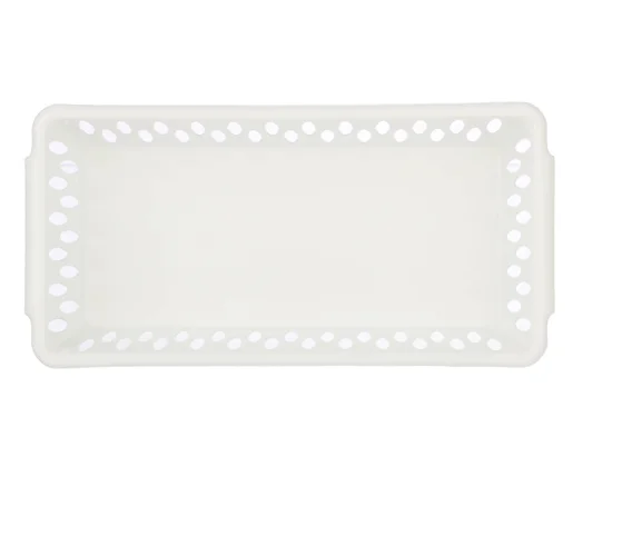 Корзинка для хранения Keeplex Light L 38х27,5х12см белое облако