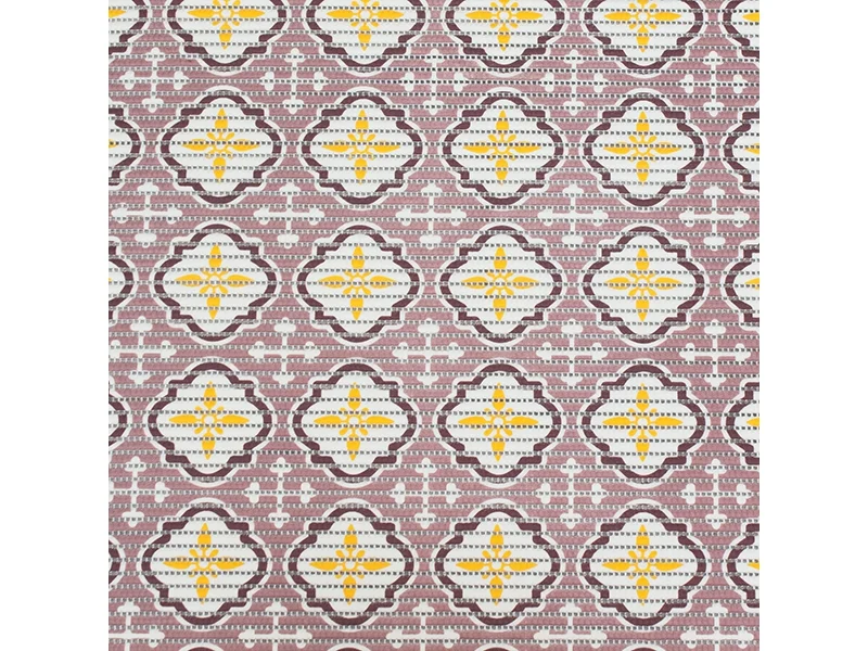 Коврик из вспененного ПВХ "ПРЕОБРАЖЕНИЕ" 0,65х15м 203PTburgundy-yellow