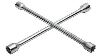 Ключ крест автомобильный 17-19-22мм ЗУБР, цинк